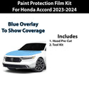Precut Premium Paint Protection Film Clear Bra PPF Decal Film Kit Cover Fits Honda Accord 2023 - 2024 - Bogar Tech Designs