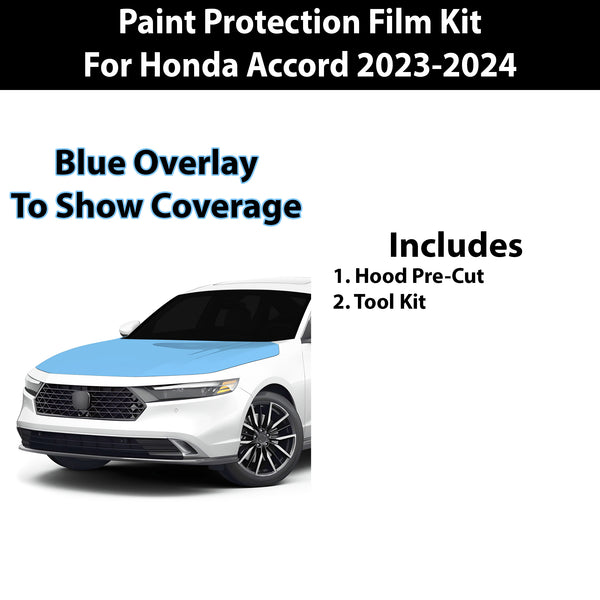 Precut Premium Paint Protection Film Clear Bra PPF Decal Film Kit Cover Fits Honda Accord 2023 - 2024 - Bogar Tech Designs