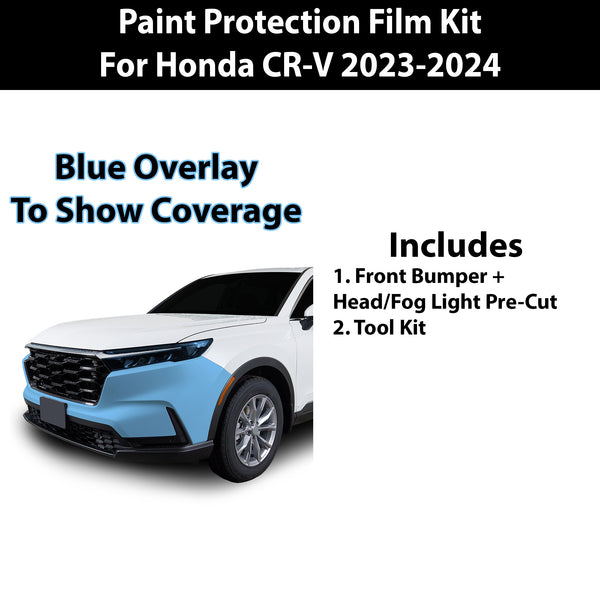 Fits Honda CR - V 2023+ Precut Premium Paint Protection Film Clear Bra PPF Decal Film Kit Cover - Bogar Tech Designs