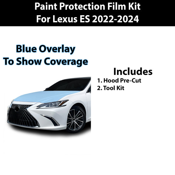 Precut Premium Paint Protection Film Clear Bra PPF Decal Film Kit Cover Fits Lexus ES 300 350 2022 2023 2024 - Bogar Tech Designs