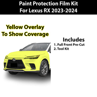 Precut Paint Protection Film Clear Bra PPF Decal Film Kit Cover Fits Lexus RX 2023 2024