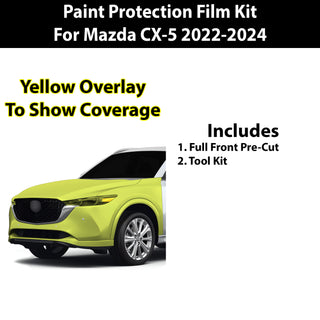 Precut Paint Protection Film Clear Bra PPF Decal Film Kit Cover Fits Mazda Cx-5 2022-2024