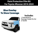 Fits Toyota 4Runner 2014+ Precut Premium Paint Protection Film Clear Bra PPF Decal Film Kit Cover - Bogar Tech Designs