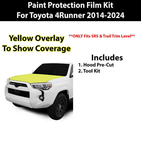 Fits Toyota 4Runner 2014+ Precut Premium Paint Protection Film Clear Bra PPF Decal Film Kit Cover - Bogar Tech Designs