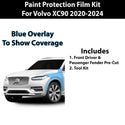 Precut Premium Paint Protection Film Clear Bra PPF Decal Film Kit Cover Fits Volvo XC90 2020 - 2024 - Bogar Tech Designs