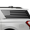 American Flag Window Vinyl Decal Stickers Fits Ford Expedition 2018 - 2024 - Bogar Tech Designs