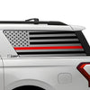 American Flag Window Vinyl Decal Stickers Fits Ford Expedition 2018 - 2024 - Bogar Tech Designs