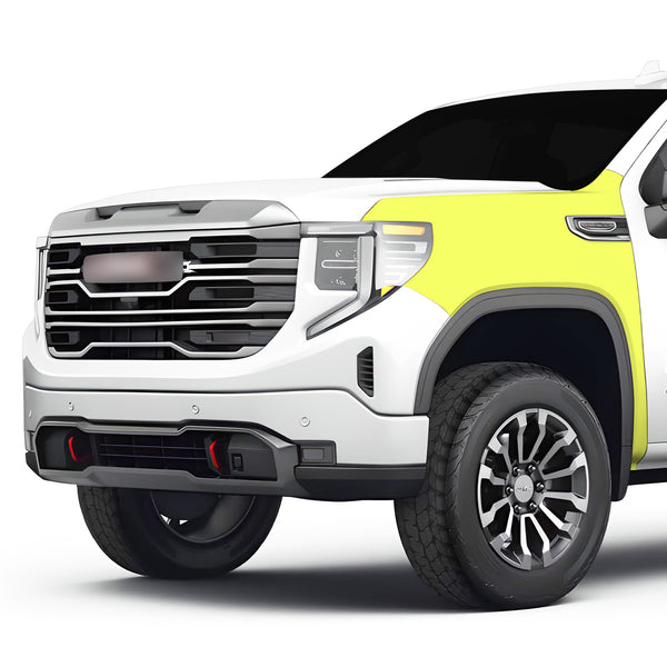 Fits GMC Sierra 2022+ Precut Premium Paint Protection Film Clear Bra PPF Decal Film Kit Cover - Bogar Tech Designs