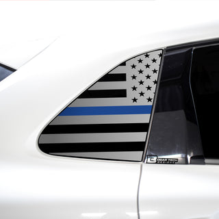 Quarter Window American Flag Vinyl Decal Stickers Fits Honda HR - V 2023 - Bogar Tech Designs