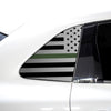 Quarter Window American Flag Vinyl Decal Stickers Fits Honda HR - V 2023 - Bogar Tech Designs
