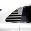 Quarter Window American Flag Vinyl Decal Stickers Fits Honda HR - V 2023 - Bogar Tech Designs