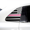 Quarter Window American Flag Vinyl Decal Stickers Fits Honda HR - V 2023 - Bogar Tech Designs