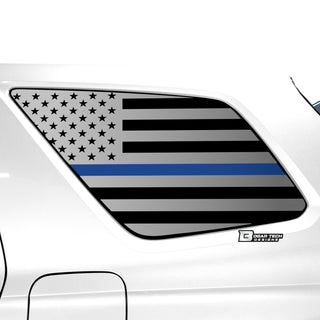 Quarter Window American Flag Vinyl Decal Stickers Fits Honda Pilot 2023 - 2025 - Bogar Tech Designs