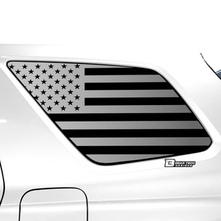 Quarter Window American Flag Vinyl Decal Stickers Fits Honda Pilot 2023 - 2025 - Bogar Tech Designs