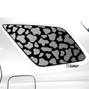 Animal Leopard Cheetah Cow Window Vinyl Decal Stickers Fits Honda Pilot 2023 2024 2025 - Bogar Tech Designs