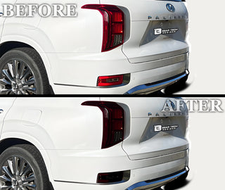 Full Headlight Taillight Precut Smoked PPF Tint Kit Film Overlay Fits Hyundai Palisade 2020 - 2025 - Bogar Tech Designs