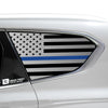 American Flag Rear Quarter Window Vinyl Decal Stickers Fits Hyundai Santa Fe 2019 - 2023 - Bogar Tech Designs