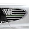 American Flag Rear Quarter Window Vinyl Decal Stickers Fits Hyundai Santa Fe 2019 - 2023 - Bogar Tech Designs