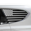 American Flag Rear Quarter Window Vinyl Decal Stickers Fits Hyundai Santa Fe 2019 - 2023 - Bogar Tech Designs