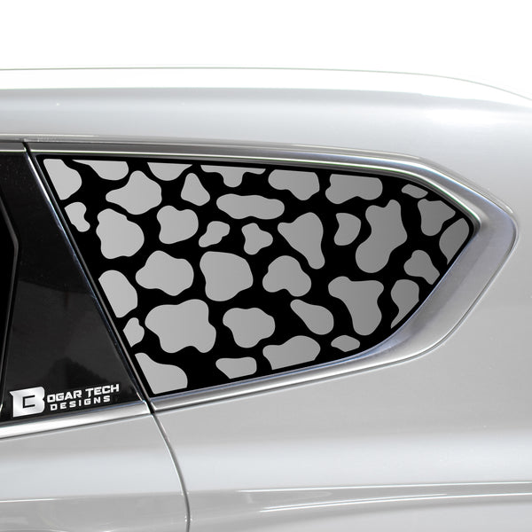 Animal Leopard Cow Window Vinyl Decal Stickers Fits Hyundai Santa Fe 2019 - 2023 - Bogar Tech Designs