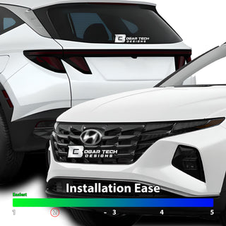 Full Headlight Taillight Precut Smoked PPF Tint Kit Film Overlay Fits Hyundai Tucson 2022 - 2025 - Bogar Tech Designs