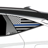 American Flag Rear Quarter Window Vinyl Decal Stickers Fits Hyundai Tucson 2022 - 2025 - Bogar Tech Designs