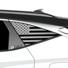 American Flag Rear Quarter Window Vinyl Decal Stickers Fits Hyundai Tucson 2022 - 2025 - Bogar Tech Designs