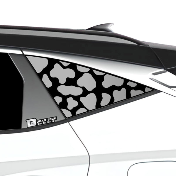 Animal Leopard Cow Window Vinyl Decal Stickers Fits Hyundai Tucson 2022 2023 2024 2025 - Bogar Tech Designs