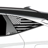 American Flag Rear Quarter Window Vinyl Decal Stickers Fits Hyundai Tucson 2022 - 2025 - Bogar Tech Designs