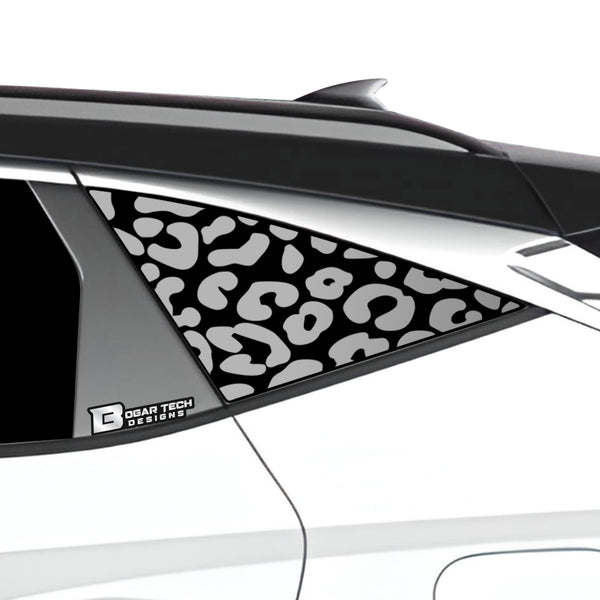 Animal Leopard Cow Window Vinyl Decal Stickers Fits Hyundai Tucson 2022 2023 2024 2025 - Bogar Tech Designs