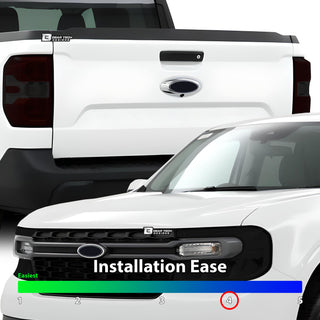 Full Headlight Taillight Precut Smoked PPF Tint Kit Film Overlay Fits Ford Maverick 2022 - 2025 - Bogar Tech Designs