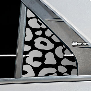 Animal Leopard Cheetah Cow Window Vinyl Decal Stickers Fits Kia Niro 2023 2024 - Bogar Tech Designs