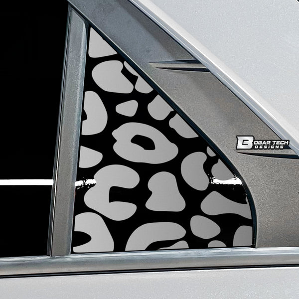 Animal Leopard Cheetah Cow Window Vinyl Decal Stickers Fits Kia Niro 2023 2024 - Bogar Tech Designs