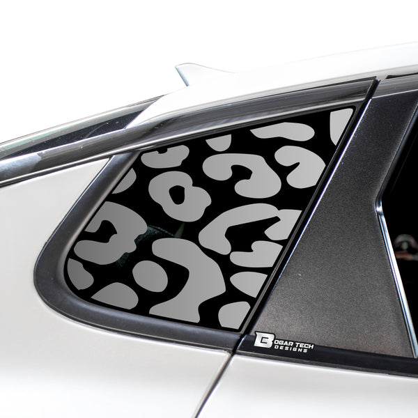 Animal Leopard Cheetah Cow Window Vinyl Decal Stickers Fits Kia Optima 2016 - 2020 - Bogar Tech Designs