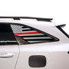 American Flag Rear Quarter Window Vinyl Decal Stickers Fits Kia Sorento 2021 - 2025 - Bogar Tech Designs