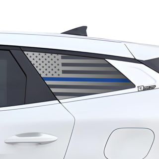 Buy thin-blue-line American Flag Rear Quarter Window Vinyl Decal Stickers Fits Kia Sportage 2023 2024