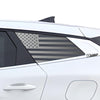 American Flag Rear Quarter Window Vinyl Decal Stickers Fits Kia Sportage 2023 - 2025 - Bogar Tech Designs