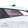 American Flag Rear Quarter Window Vinyl Decal Stickers Fits Kia Sportage 2023 - 2025 - Bogar Tech Designs