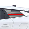 American Flag Rear Quarter Window Vinyl Decal Stickers Fits Kia Sportage 2023 - 2025 - Bogar Tech Designs