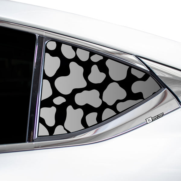 Animal Leopard Cheetah Cow Window Vinyl Decal Stickers Fits Lexus ES 2019 - 2023 - Bogar Tech Designs