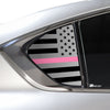Quarter Window American Flag Vinyl Decal Stickers Fits Lexus IS 2021 - 2025 - Bogar Tech Designs