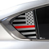 Quarter Window American Flag Vinyl Decal Stickers Fits Lexus IS 2021 - 2025 - Bogar Tech Designs