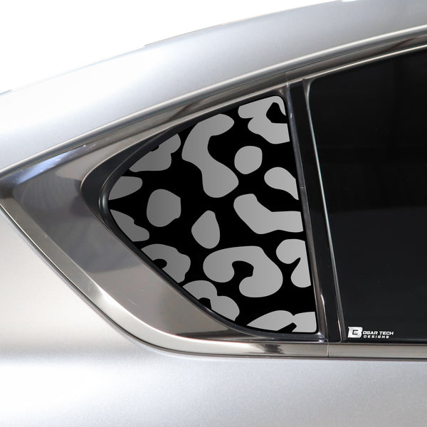 Animal Leopard Cheetah Cow Window Vinyl Decal Stickers Fits Lexus IS 2021 - 2023 - Bogar Tech Designs