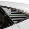 Quarter Window American Flag Vinyl Decal Stickers Fits Lexus NX 2022 - 2025 - Bogar Tech Designs