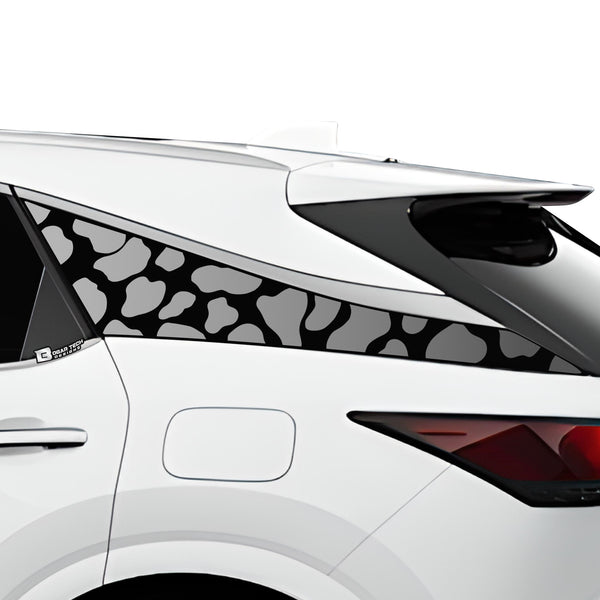 Animal Leopard Cheetah Cow Window Vinyl Decal Stickers Fits Lexus RX 2020 - 2022 - Bogar Tech Designs
