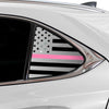 Quarter Window American Flag Vinyl Decal Stickers Fits Lexus UX 2019 - 2025 - Bogar Tech Designs