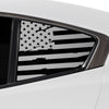 Quarter Window American Flag Vinyl Decal Stickers Fits Mazda 3 Sedan 2019 - 2025 - Bogar Tech Designs