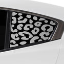 Animal Leopard Cheetah Cow Window Vinyl Decal Stickers Fits Mazda 3 Sedan 2019 - 2024 - Bogar Tech Designs