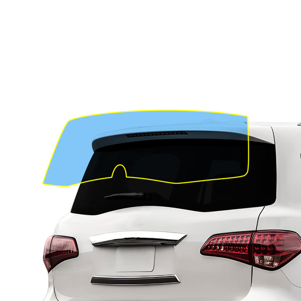 For Infiniti QX80 2011+ Precut Front Rear Windshield Premium Protection Self Healing Film Kit - Bogar Tech Designs
