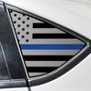Quarter Window American Flag Vinyl Decal Stickers Fits Dodge Dart 2013 - 2016 - Bogar Tech Designs